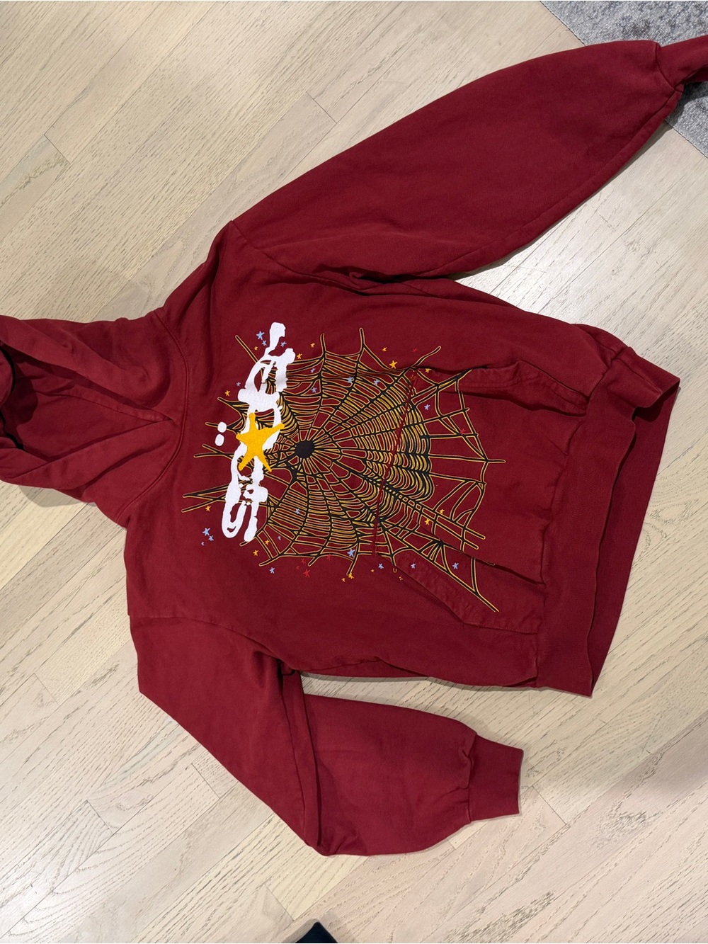 Spyder Maroon Hoodie